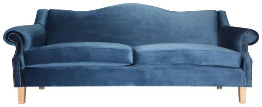 Camel Back 3 Seater Vega Peacock Block Amp Chisel