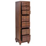 Block & Chisel Old Fir Wood Tallboy On Feet