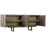 Block & Chisel 4 door old fir wood sideboard