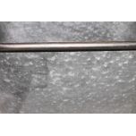 Block & Chisel galvanized zinc pot with handles