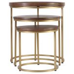 Block and chisel urban nesting tables