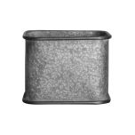 Block & Chisel galvanized zinc pot