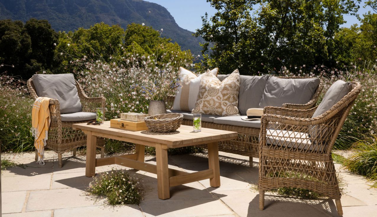 Block and chisel outdoor furniture
