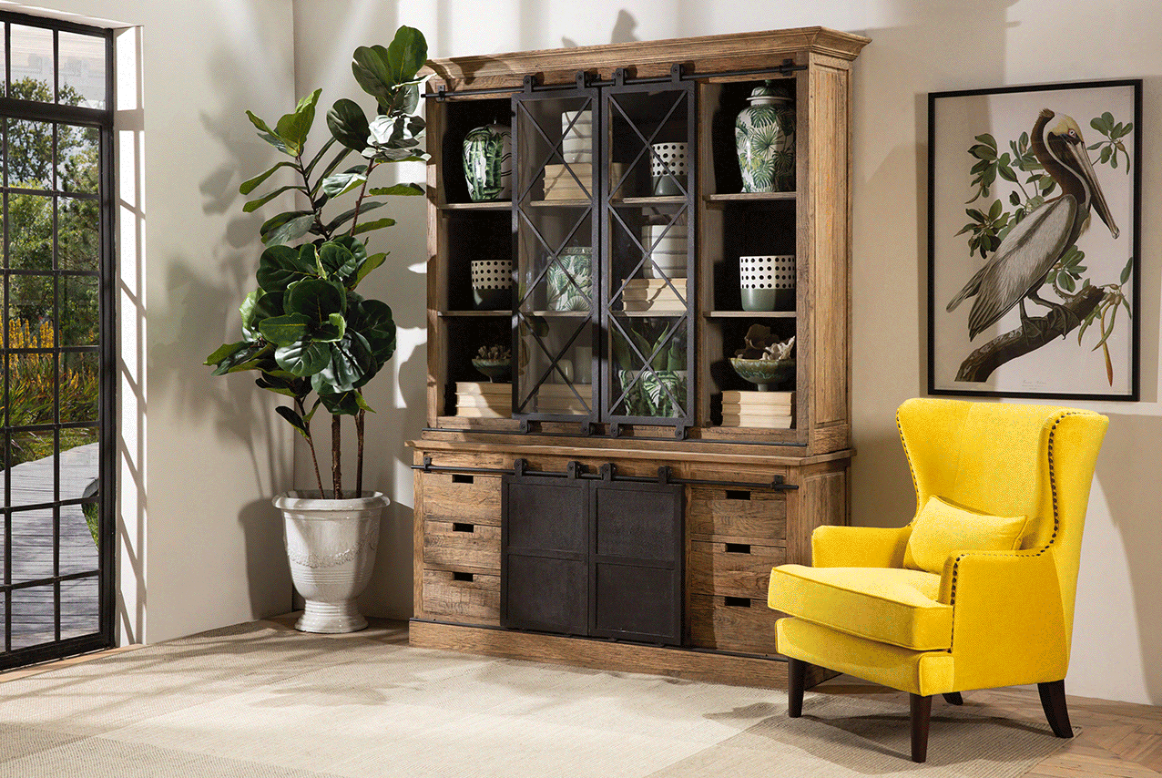 Industrial Chic display cabinets, bookcases, sideboards 