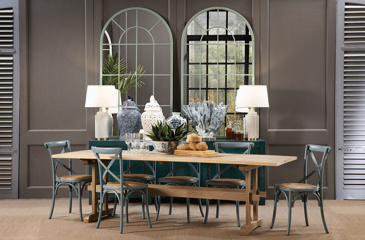 Ripshaw dining table shop the look 