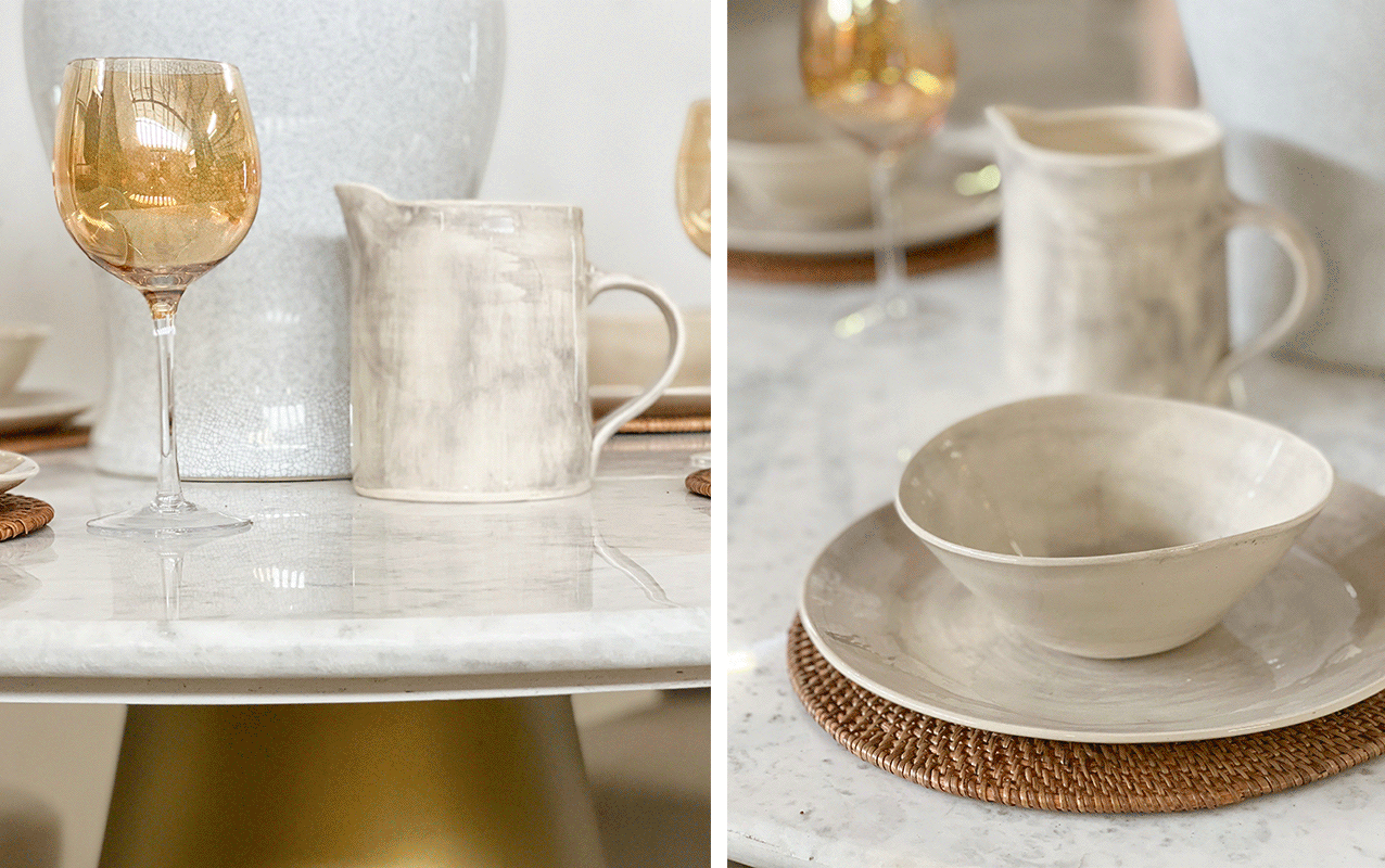 Wonki Ware Handmade Pottery Dinnerware