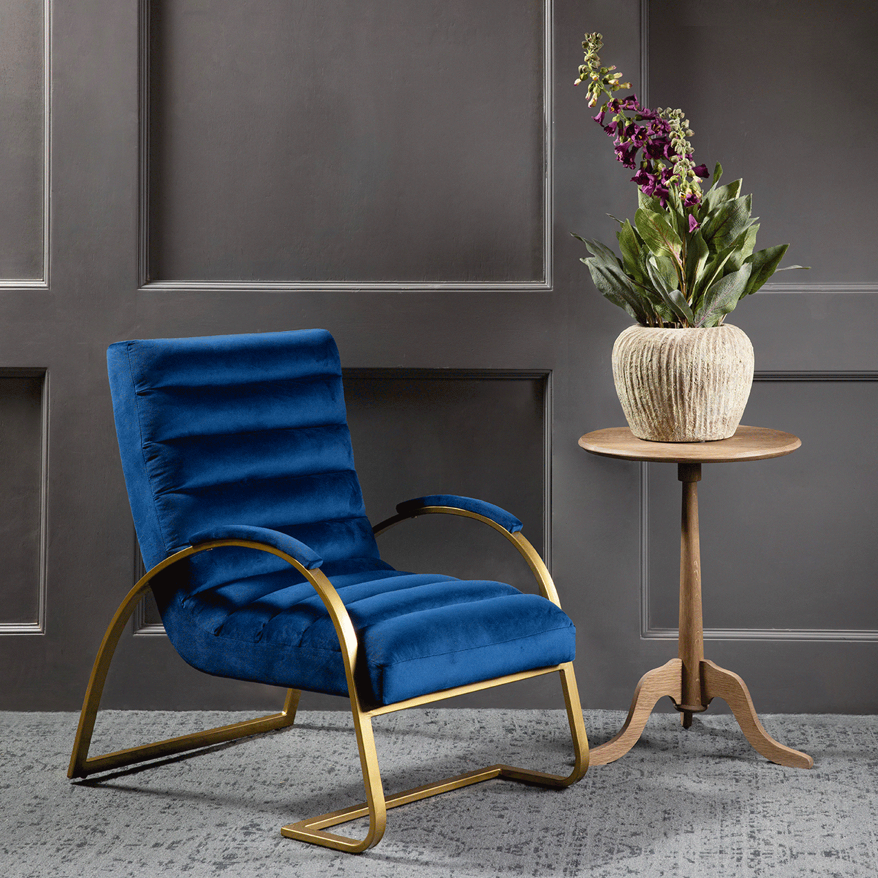 WHITTAKER SIDE TABLE OLD OAK Block & Chisel