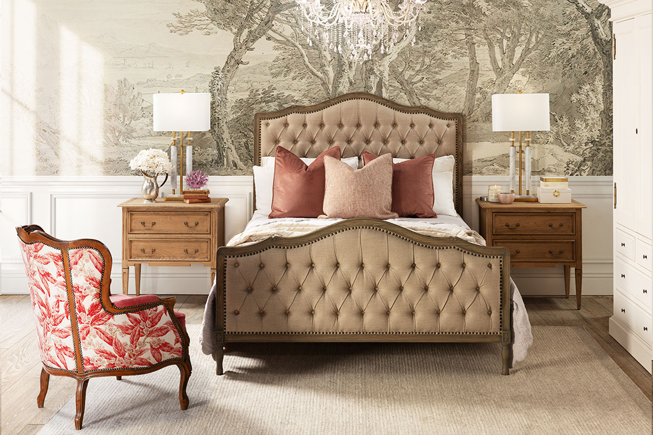 Luxury French Provincial Style Bedroom Decor 
