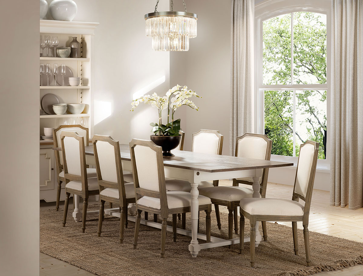 french style dining room chairs and dining table