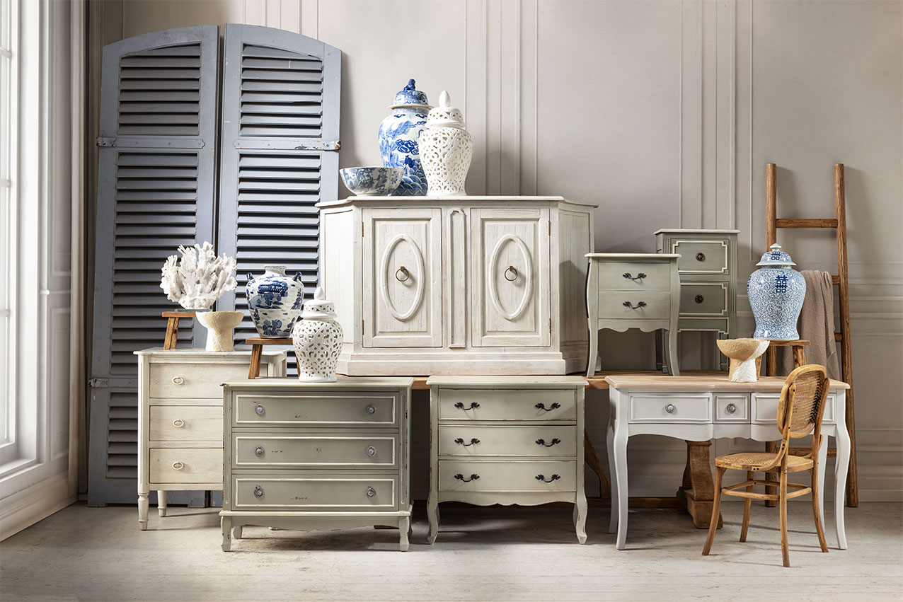 French Provincial Bedroom Storage 