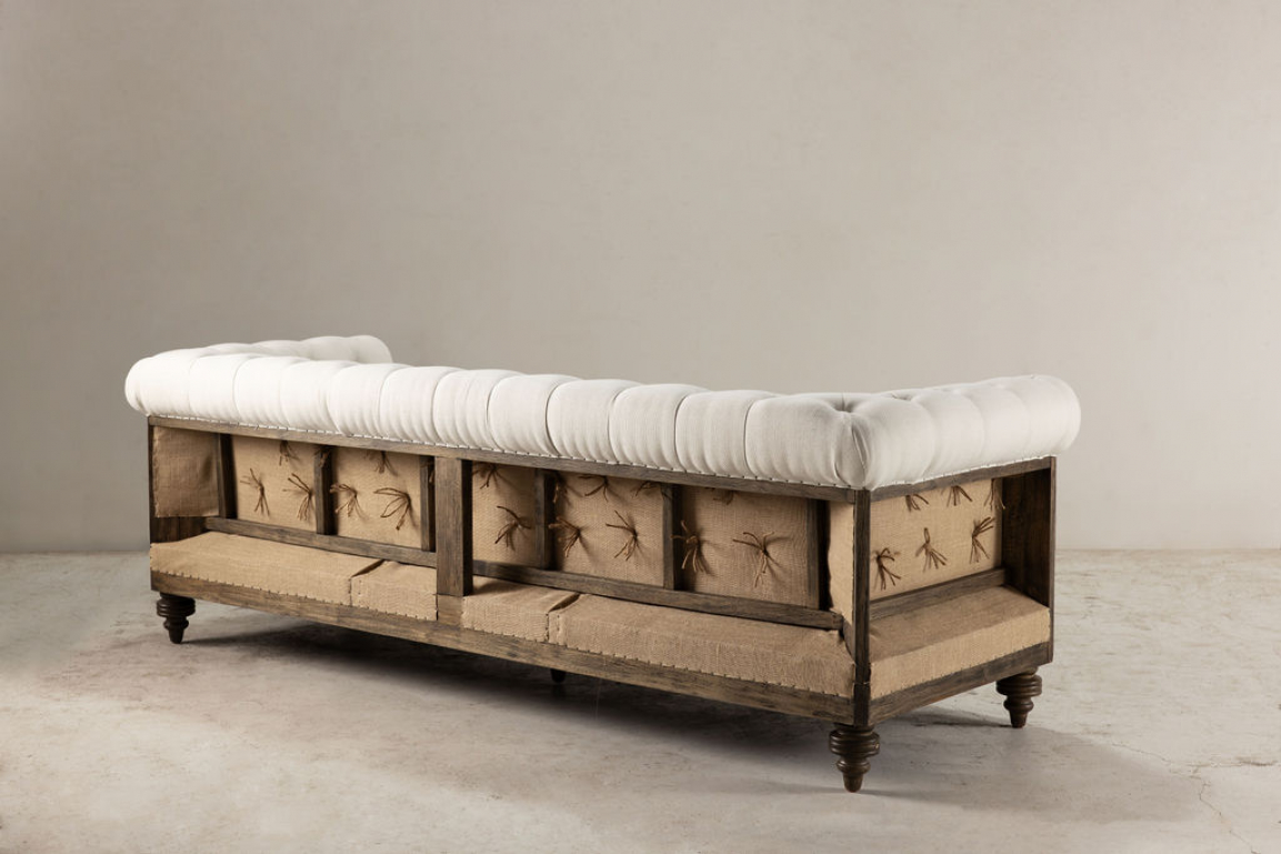 Deconstructed hot sale chesterfield chair