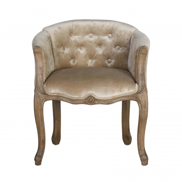 Velvet boudoir chair sale