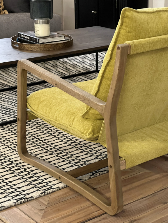 Chartreuse accent best sale chair