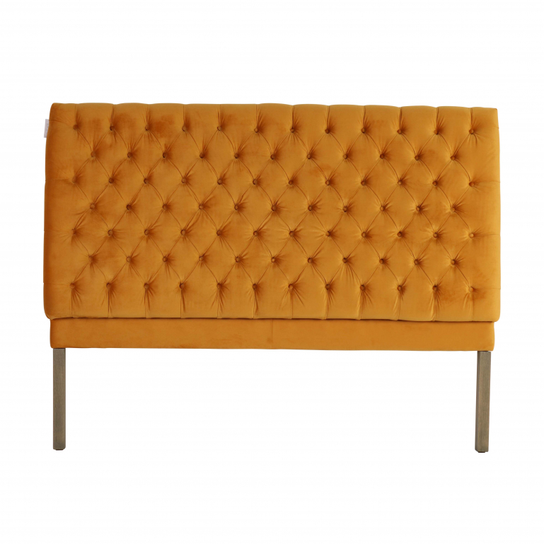 FRANCIS HEADBOARD KING MUSTARD Block & Chisel