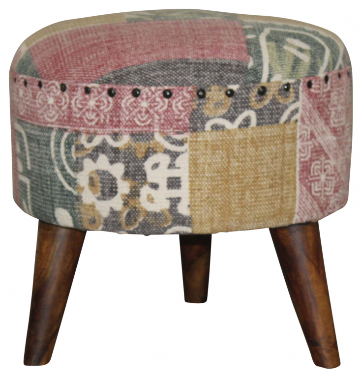Paavo Stool Patchwork Block Chisel