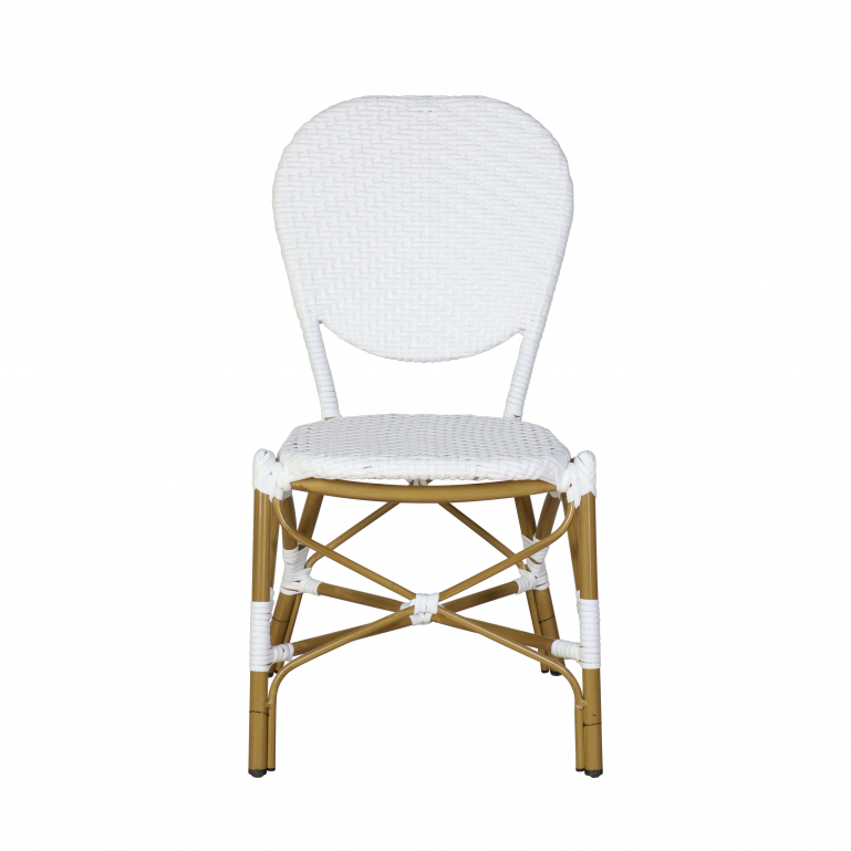 Brioche dining chair | White | Block & Chisel