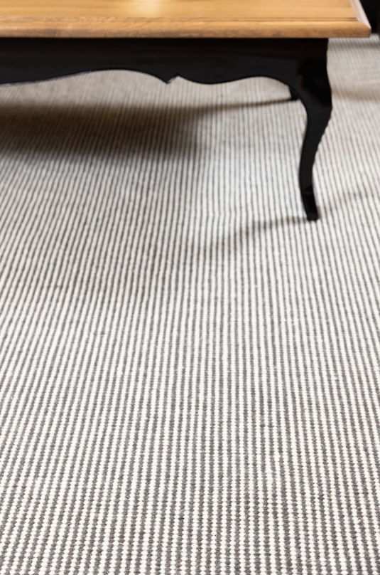 Block & Chisel grey wool rug