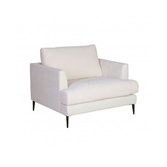 large sofa chair in cream