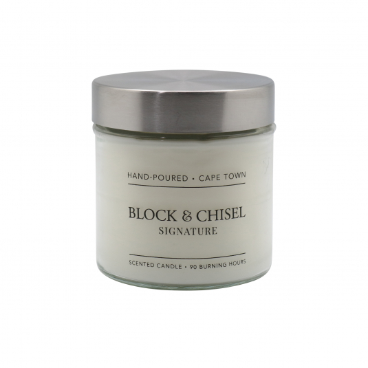 Block & Chisel Signature Scented Candle 90 hours