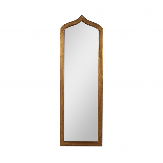 Full length gold framed mirror 