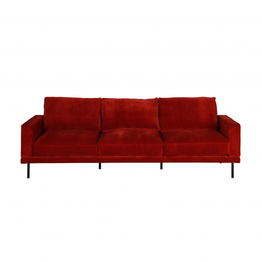 Lucca 3 Seater sofa | Red