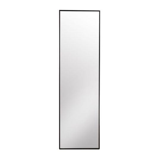 Block & Chisel rectangular standing mirror with black frame