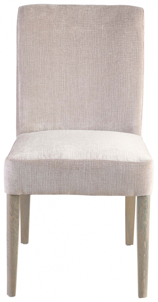 Block & Chisel beige cotton upholstered dining chair