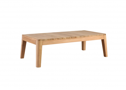 Block & Chisel rectangular outdoor teak wood coffee table