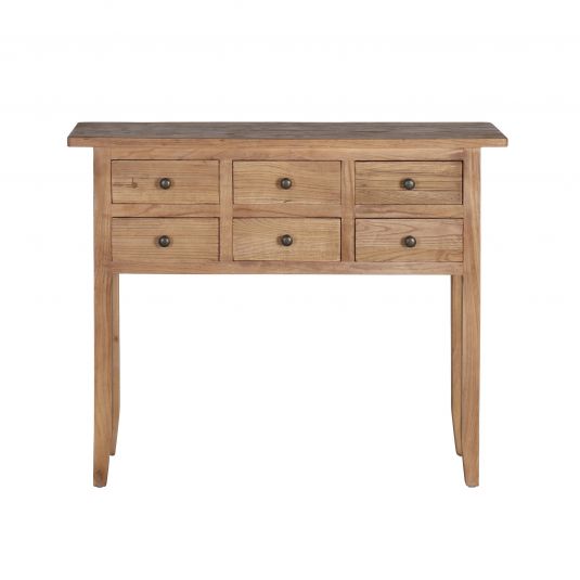 Karoo Station 6 drawer Console 