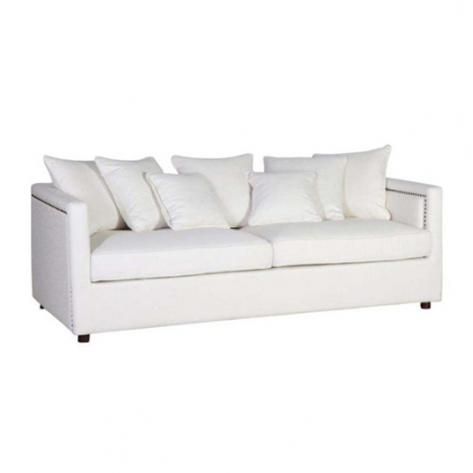 3 seater sofa in cream