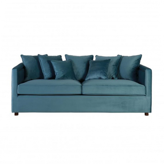 Gia 3 seater Sofa | Cadet blue 
