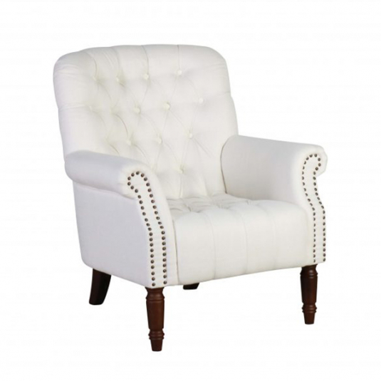 Windsor armchair in vanilla 