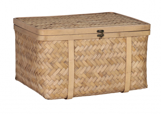 Mary Ann Bamboo Basket - Large - storage container