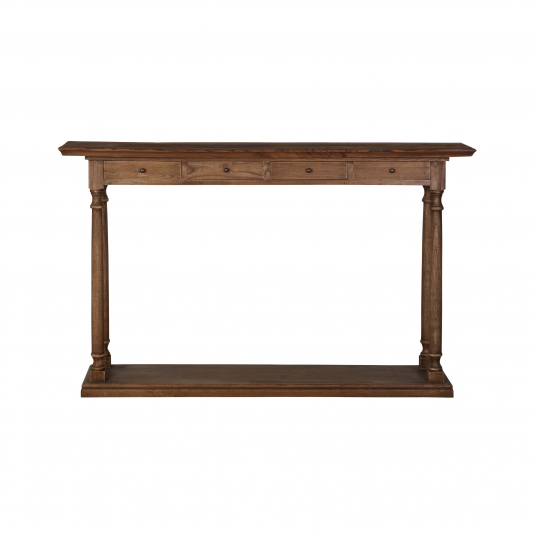 Old Elm wood console 