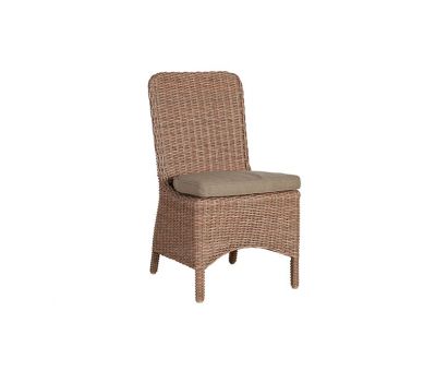 Block & Chisel rattan outdoor dining chair