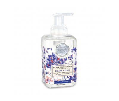 foaming hand soap paisley and plaid