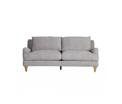 3 seater mission sofa in grey