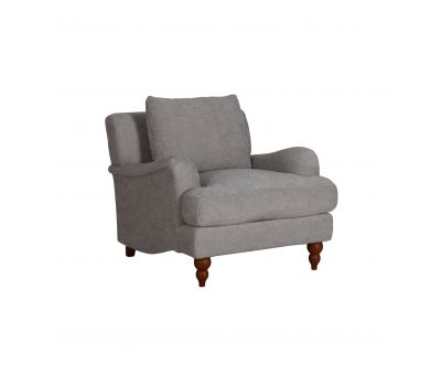 Mission armchair in grey gum