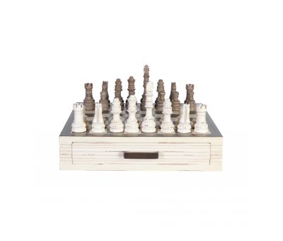 mahogany wood chess set