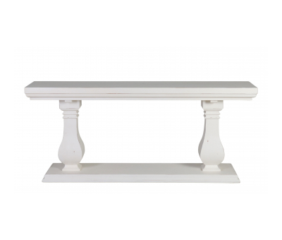 White console table Bramble collection 