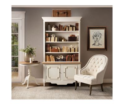 Fps bookcase in antique white 