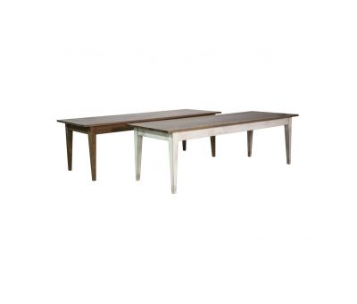 Block & Chisel weathered oak dining tables