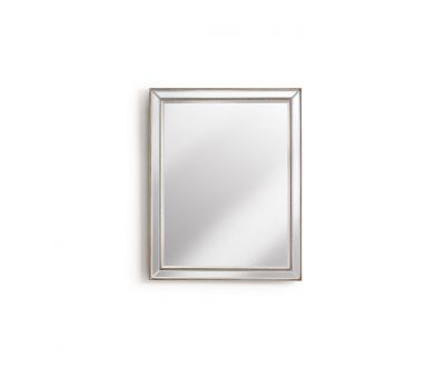 Block & Chisel rectangular mirror with wooden frame