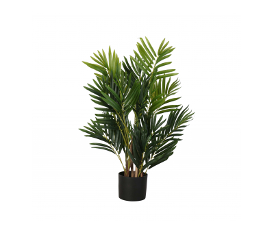 faux areca palm tree in pot small