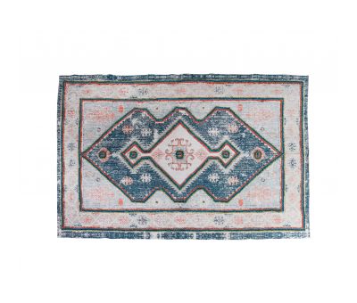 Dhurrie rug blue Naksha collection 