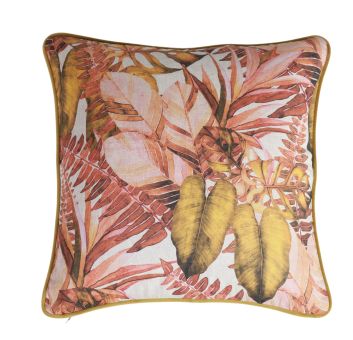 blush and gold cushion with velvet backing
