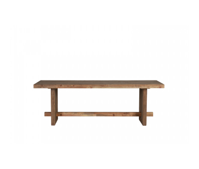 Elm wood dining table 