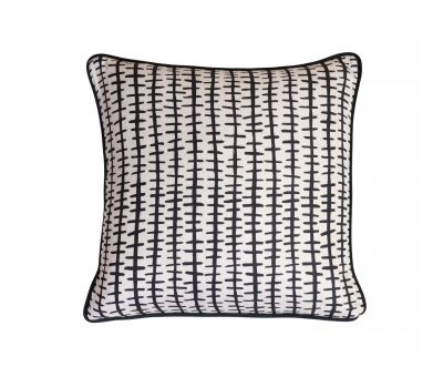Wired cushion eclipse monochrome