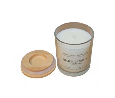 Block & Chisel signature scent candle