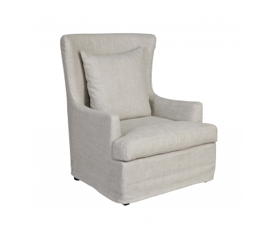 SLIPCOVER OCCASIONAL CHAIR IN LINEN